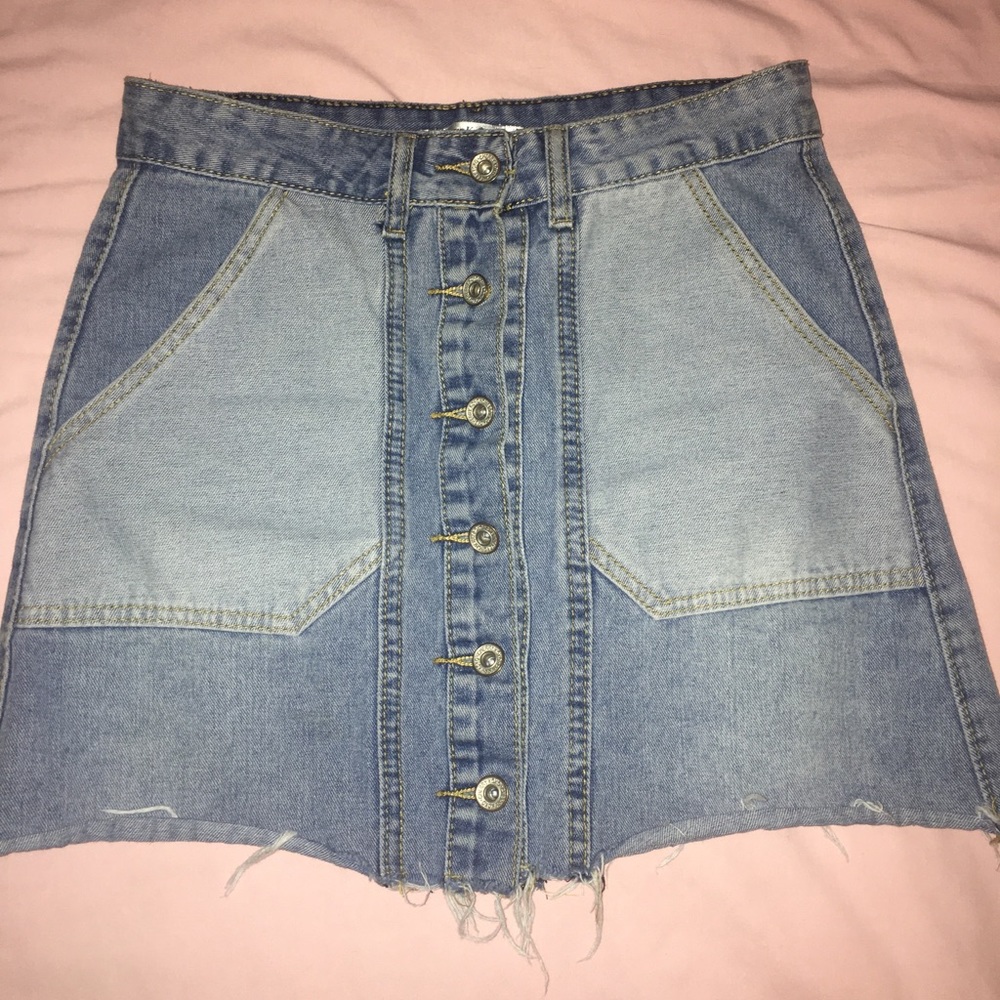 Jean skirt